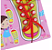 Sapato de cadarço de madeira Tabuleiro ocupado habilidades básicas Tabuleiro de atividades coordenação motora, brinquedo brinquedo educativo (rosa) - Imagem 8