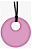 Colar Mordedor Regulador Colorjoy - cor rosa - Imagem 4