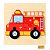 Quebra-Cabeça Progressivo - Caminhão de Bombeiro - Imagem 1