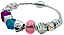 Kit Pulseira E Berloques Brinquedo Infantil Criança Menina - Imagem 4