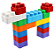 Blocos De Montar Bloquinhos Divertidos Blocks Toys 27 Peças - Imagem 2