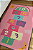 Tapete Infantil Kids Menina Quarto Sala Antiderrapante 1,20 x 80 - rosa - Imagem 2