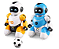 Robô de Futebol com Carregamento USB e Controle Remoto Multifuncional - Imagem 1