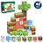 Blocos Magnéticos Construção Brinquedo World - Kit 48 peças - Imagem 1