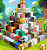 Blocos Magnéticos Construção Brinquedo World - Kit 48 peças - Imagem 7