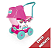 Carrinho de Brinquedo Boneca Rosa Bebê Reborn - Imagem 2