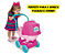 Carrinho de Brinquedo Boneca Rosa Bebê Reborn - Imagem 5