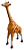 Boneco Girafa Vinil Safari - Db Play - Imagem 1