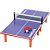 Mini Mesa de Ping Pong Completa De Brinquedo - DueToys - Imagem 1