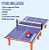 Mini Mesa de Ping Pong Completa De Brinquedo - DueToys - Imagem 5
