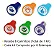Kit 6 Carimbos Stamp Professor Pedagógico Encaixe Lápis - Imagem 3