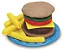 Massa Play Doh Kitchen creations festa dos hamburguers B5521 - Imagem 3