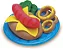 Massa Play Doh Kitchen creations festa dos hamburguers B5521 - Imagem 4