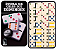 Dominó Clássico colorido - 28 Peças jogo de mesa para família e amigos - Imagem 1