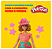 Play-Doh, Massinha de Modelar Infantil, Barbie Florals and Fringe - Conjunto de Brinquedo com Acessórios, Boneca e 3 Potes - A partir de 5 Anos - Imagem 3