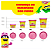 Play-Doh, Massinha de Modelar Infantil, Barbie Ruffles and Bows - Conjunto de Brinquedo com 3 Potes - A partir de 5 Anos - Imagem 10