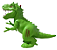 Dinossauro Articulado - Gigantossauro Rex 35cm Dino Brinquemix Colecionável - Imagem 5