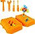 Kit Criativo de Ferramentas Infantil PREMIUM, Maleta com 65 Peças, Brinquedo Educativo de Habilidades Montar e Desmontar - Imagem 9