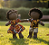 Inclusão Boneca Negra Africanos De Pano 30cm Menino Menina - Imagem 2