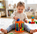 Jogo de Encaixe Infantil Classificador De Formas Montessori - Imagem 3