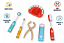 Kit Dentista Montessori Educativo - Brinquedo Infantil 3-5 Anos para Desenvolvimento Cognitivo e Coordenação Motora - Imagem 1