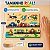 Quebra-Cabeça Educativo de Madeira com Pinos, Tema Transportes, 8 Peças, 30x22,5 cm, para Crianças a partir de 18 Meses - Imagem 5