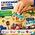Quebra-Cabeça Educativo de Madeira com Pinos, Tema Transportes, 8 Peças, 30x22,5 cm, para Crianças a partir de 18 Meses - Imagem 2