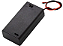 Suporte Pilhas - 2 Pilhas Aa Fechado Com Chave On/off - Imagem 1