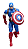 Capitão América Marvel Avengers - Imagem 2
