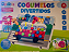 Brinquedo De Encaixe Pinos Cogumelos Divertidos com Cenários - Imagem 1