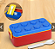 Lancheira Marmita Bento Box Lego 550ml Com Colher Blocos Divertidos Kids Refeição Infantil - Imagem 2