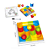 Brinquedo Educativo Circuito de Bolinhas com Lousa – Dute Play (24 Peças) - Imagem 1