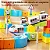 Pista trem Magnético Elétrico infantil blocos Track Track Kit 80 - Imagem 1
