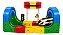 Pista De Trem Magnetico Recarregavel De Montar Brinquedo 95p - Imagem 2