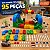 Pista De Trem Magnetico Recarregavel De Montar Brinquedo 95p - Imagem 3