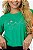 T-SHIRT BORDADA - GIRLS STYLE - VERDE - Imagem 2