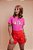 T-SHIRT - REGUE-SE - ROSA - Imagem 1