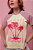 T-SHIRT RAGLAN - MAUI - OFF/ROSA - Imagem 2
