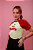 T-SHIRT RAGLAN - CHERRY - OFF/MARSALA - Imagem 1