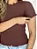 T-SHIRT RIBANA NUVEM - MARROM - Imagem 2