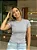 T-SHIRT RIBANA NUVEM - CINZA MESCLA - Imagem 1