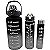 Kit 3 Garrafa De Água Squeeze Galão 2l Litros Motivacional Academia Colorida - Imagem 5