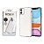 Capa Capinha Clear Case Space Rígida Anti Amarelamento Resistente Para iPhone 11 - Imagem 1