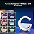 Caixa de Som G-Speaker Luminária Bluetooth Inteligente Carregador Sem Fio Led Luz Rgb Caxinha - Imagem 4