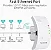Repetidor wireless amplificador de sinal Expansor Rede wifi - Imagem 5
