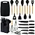 Silicone Silicone Jogo Utensílios, Conjunto Completo, Cozinha, Luxo, 19 Animais - Imagem 2