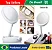 Espelho Maquiagem Aumento 10x Dupla Luz Led Organizador Usb. - Imagem 2