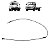 CABO DO CAPO IVECO DAILY 1998 A 2007 COM PUXADOR - 5801899744 - Imagem 1