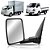 RETROVISOR COM PROLONGADOR LADO ESQUERDO HYUNDAI HR 2004 2005 2006 2007 2008 2009 2010 2011 2012 - Imagem 1