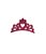 1 Adesivo Pet Coroa Pink - Imagem 1